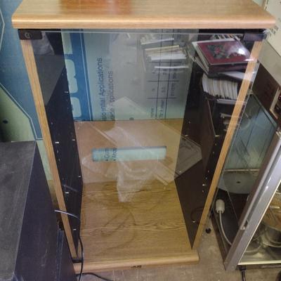 JVC Stereo Equipment with Cabinet