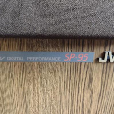 JVC Stereo Equipment with Cabinet