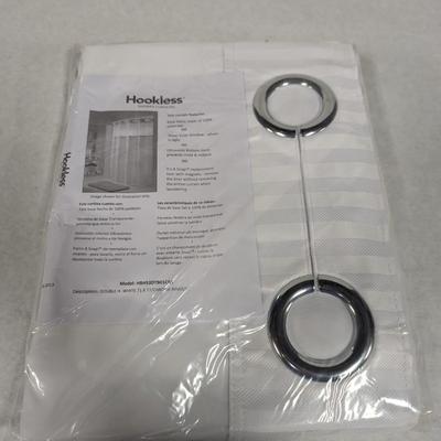 2 Hookless Shower Curtains Choice 1