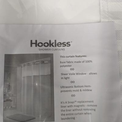1 - Hookless Shower Curtain