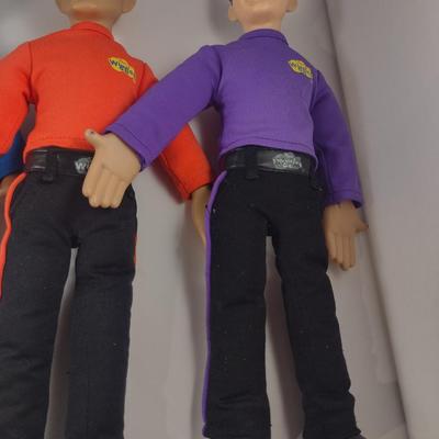 Vintage Set of Four 'Wiggles' Dolls