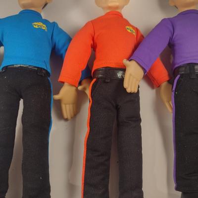 Vintage Set of Four 'Wiggles' Dolls