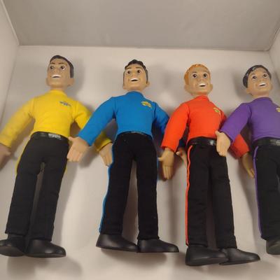 Vintage Set of Four 'Wiggles' Dolls