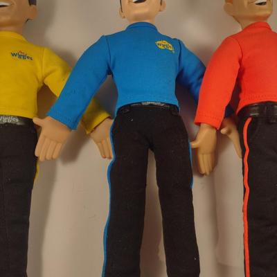Vintage Set of Four 'Wiggles' Dolls