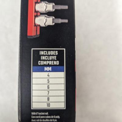 Craftsman 1/4" Drive SAE 6 PT Socket Set Choice 1
