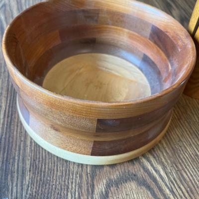 L11- Wood bowl (Eugene Bakkum), puzzles, etc.