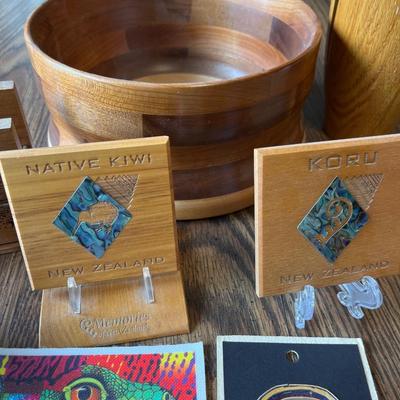 L11- Wood bowl (Eugene Bakkum), puzzles, etc.