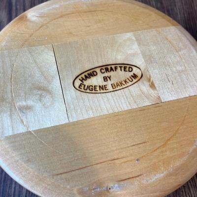 L11- Wood bowl (Eugene Bakkum), puzzles, etc.