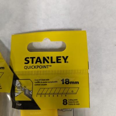 Stanley Quickpoint Blades Choice 2