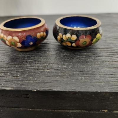 Chinese cloisonne lot