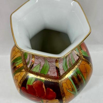 Vase: Bavarian Fine China, by Millie Bogdanovich