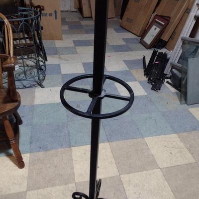 Wrought Metal Heavy Coat Rack Umbrella Stand