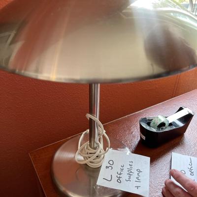 L30- Lamp & Office supplies (not shelf)