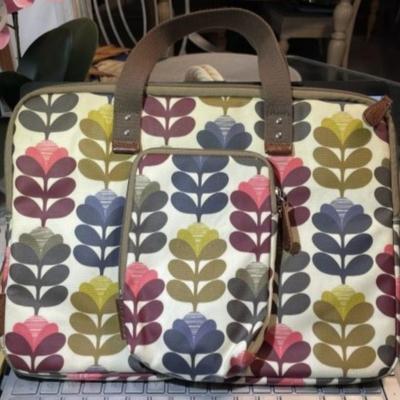 Scarce Original Orla Kiely Multi-Color Designer Tote Handbag in Hardly Ever Used Condition.