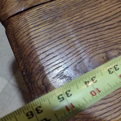 Vintage Solid Wood Handcrafted Boot Bench Choice A