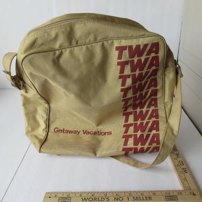 Older TWA Travel Bag