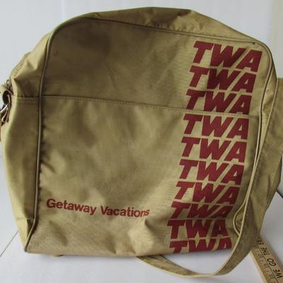 Older TWA Travel Bag