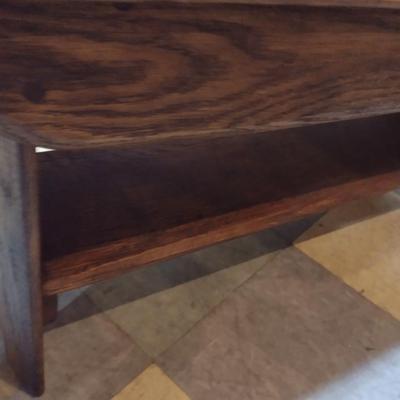 Vintage Solid Wood Handcrafted Boot Bench Choice B