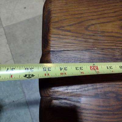 Vintage Solid Wood Handcrafted Boot Bench Choice B