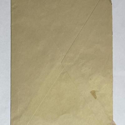 Vintage World War II German Envelope Empty in Good Preowned Condition.