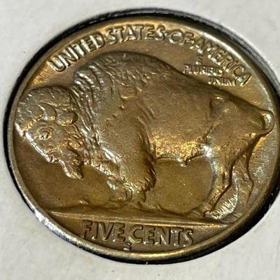 1937-S Uncirculated Condition Buffalo Nickel with Nice Color as Pictured.