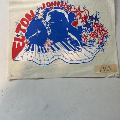 Elton John Tee Shirt Transfer