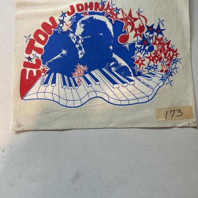 Elton John Tee Shirt Transfer