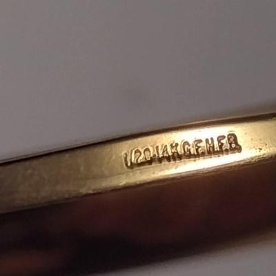 14K Gold Filled Bangle Bracelet (T14)