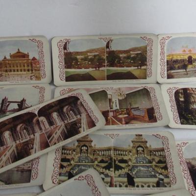 Lot of 25 Antique StereoViewer Cards #2
