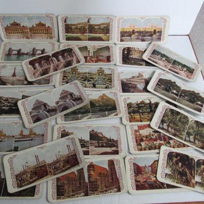 Lot of 25 Antique StereoViewer Cards #2