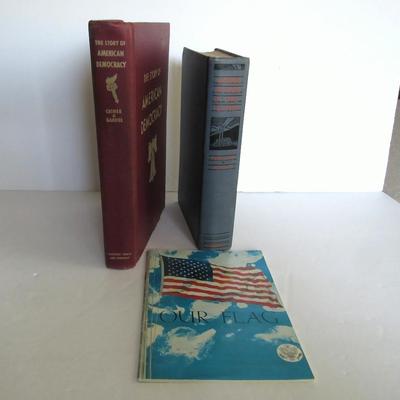 Vintage Book Lot #1, American Democracy, More