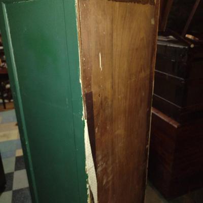 Vintage Painted Solid Wood Jelly Cabinet