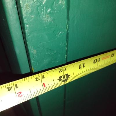 Vintage Painted Solid Wood Jelly Cabinet