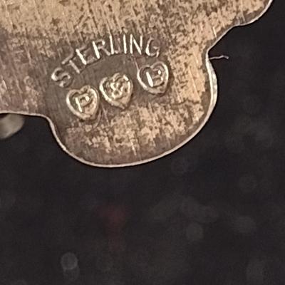 Sterling Silver Brooch- Approx 22.6 Grams (T17)