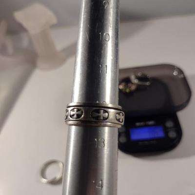 Collection of Sterling Silver Rings- Approx 21.2 Grams Total Weight (T20)