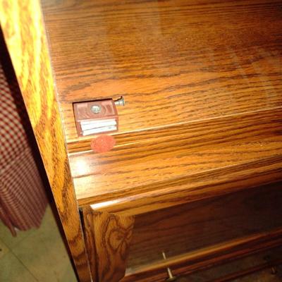 Three Compartment Barrister Cabinet Single Unit Chest