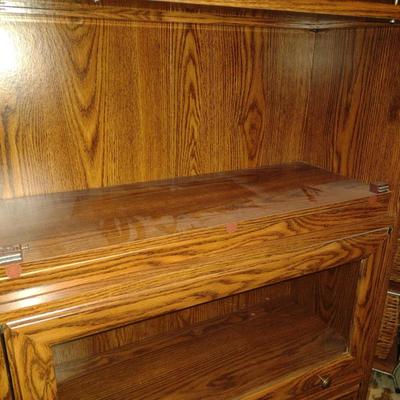 Three Compartment Barrister Cabinet Single Unit Chest