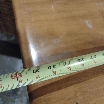 Cherry Wood Three Drawer Dresser