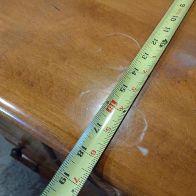 Cherry Wood Three Drawer Dresser