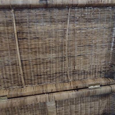 Wicker Blanket or Storage Chest (No Contents)