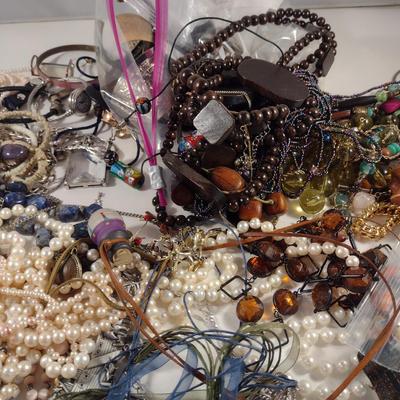 Assorted Fashion Jewelry- Necklaces, Rings, Bracelets, etc. (D1)