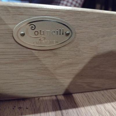 Councill Craftsman Four Drawer Flame Mahogany Inlay Dresser