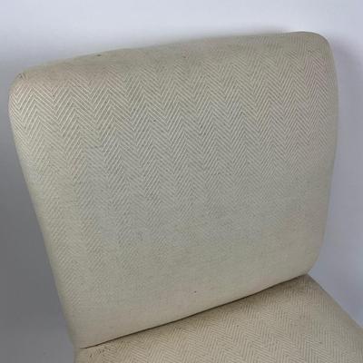 Lot 1049 Antique Upholstered Slipper Chair
