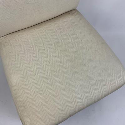 Lot 1049 Antique Upholstered Slipper Chair