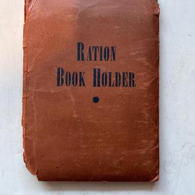 Rations Book Holder