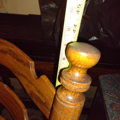 Rush Seat Ladder Back Rocking Chair