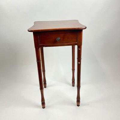 Lot 1040 Antique Side Table w/ Drawer