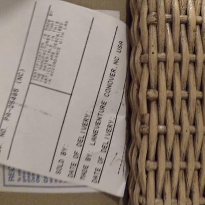 Rattan Patio Chair with Cushion Set