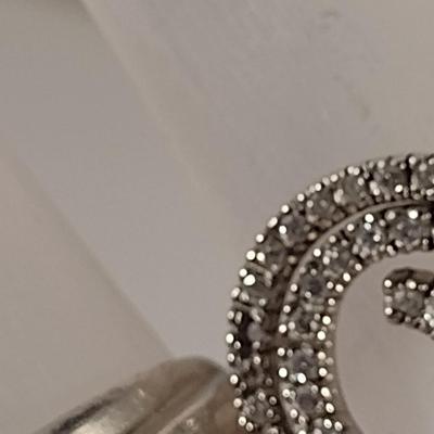 Collection of Sterling Silver Rings- Approx 14.8 Grams Total Weight (D6)