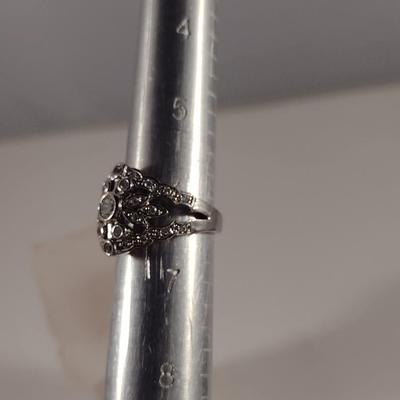 Collection of Sterling Silver Rings- Approx 14.8 Grams Total Weight (D6)